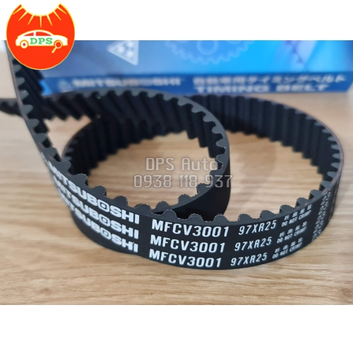 Dây curoa cam Toyota Fortuner, Hilux máy dầu hiệu Mitsuboshi MFCV3001 (97XR25)