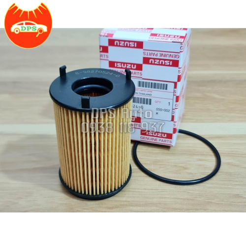 Lọc nhớt Isuzu MuX 1.9, Dmax 1.9, hiệu Isuzu 8-98270524-0 