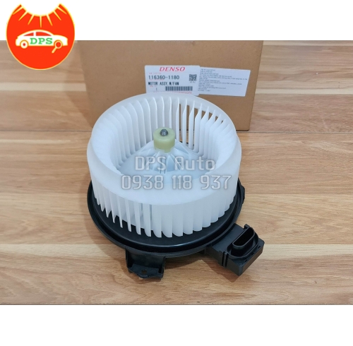 Motor quạt giàn lạnh Toyota Innova hiệu Denso 1163601180