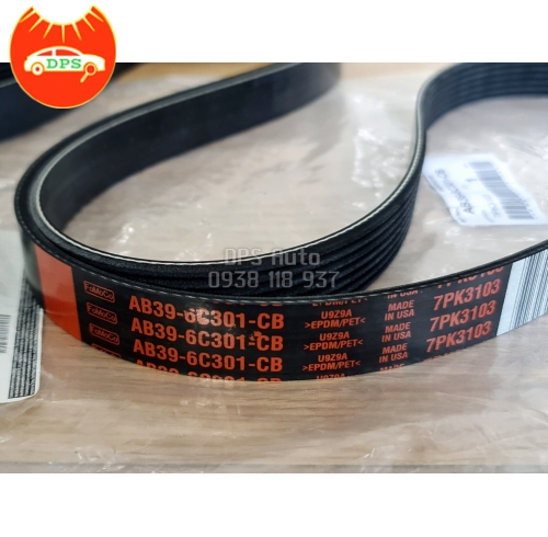 Dây curoa tổng Ford Ranger 3.2, Mazda BT50 3.2 chính hãng AB396C301CB