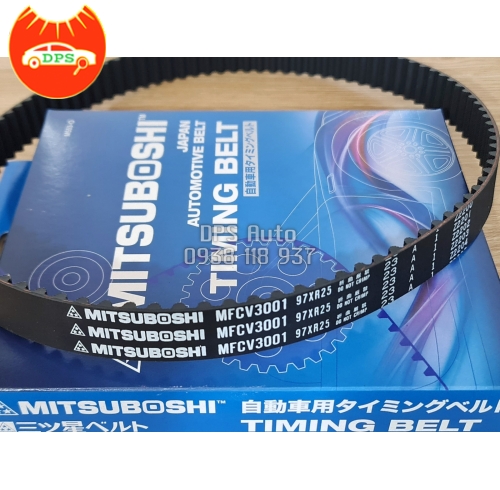 Dây curoa cam Toyota Fortuner, Hilux máy dầu hiệu Mitsuboshi MFCV3001 (97XR25)
