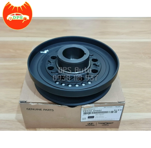 Puly cốt máy (trục cơ) Kia Sorento, Sedona hàng chính hãng 23124-2F602